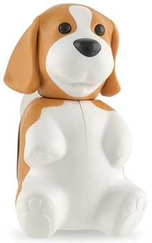 Футляр для зубных щеток DenTek Собака, коричневый - Pampik - 2