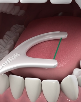 Флосс-зубочистки DenTek Тройная очистка Triple Clean, 20 шт. - Pampik - 7