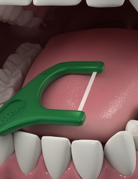 Флосс-зубочистки DenTek Освежающая очистка, 75 шт. - Pampik - 6