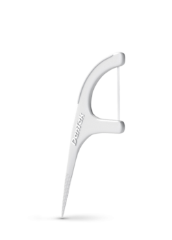 Набір DenTek Флосс-зубочистки + Дорожній футляр, 12 флосс-зубочистки, 2 футляри - Pampik - 2