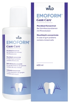 Ополаскиватель для полости рта Dr. Wild &.Co. AG Emoform Уход за десной, концентрат 400 мл - Pampik - 2