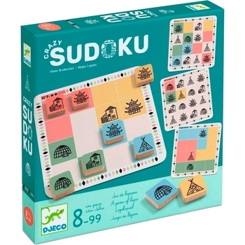 Настільна гра Djeco Божевільне судоку (DJ08488) - Pampik