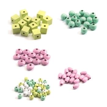 Набор для создания украшений Djeco Цветы (DJ09808) - Pampik - 2