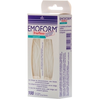 Зубні нитки Dr. Wild &. AG Emoform Triofloss, екстрам'які, 100 шт. - Pampik