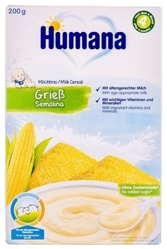 Подарунок. Молочна каша Humana Кукурудзяна, 200 г - Pampik - 2