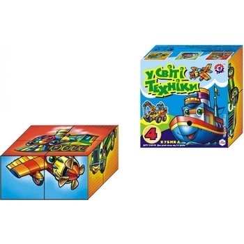 Кубики ТехноК У світі техніки Бонапарт (1769) - Pampik