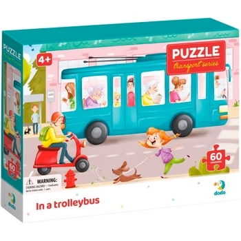 Пазл Dodo У тролейбусі, 60 елементів - Pampik
