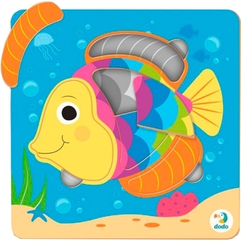 Пазл-сортер Dodo Рибка, 9 елементів - Pampik