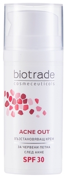 Відновлювальний крем Biotrade Acne Out SPF 30, 30 г - Pampik