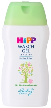 Подарунок. Дитячий гель для купання для тіла та волосся HiPP Babysanft, 50 мл - Pampik