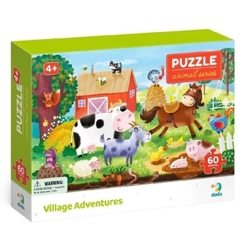 Пазл DoDo Сельские приключения, 60 элементов (300377) - Pampik