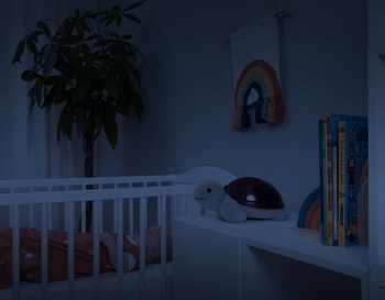 Ночник-проектор Zazu Черепаха с подвижной проекцией и успокаивающими мелодиями (ZA-TIM-01) - Pampik - 7