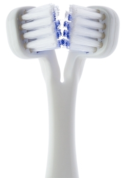 Зубна щітка Dr. Barman's Superbrush Special 1, екстрам'яка, білий - Pampik - 3