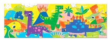 Набор для творчества Avenir Динозавры, восковые мелки, 12 цветов (BTS216014) - Pampik - 2