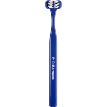 Компактная зубная щетка Dr. Barman's Superbrush, синий - Pampik