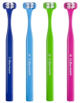 Дитяча зубна щітка Dr. Barman's Superbrush, синій - Pampik - 2