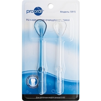 Насадки для очищення мови Prooral для іригатора prooral 5102, 2 шт. - Pampik