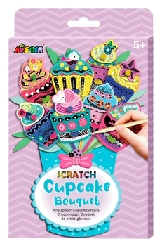 Набір для творчості Avenir Букет тістечок, скретч-арт (CH211733) - Pampik - 2
