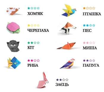 Набір для творчості Avenir Домашні улюбленці, орігамі, 40 аркушів (CH211786) - Pampik - 3