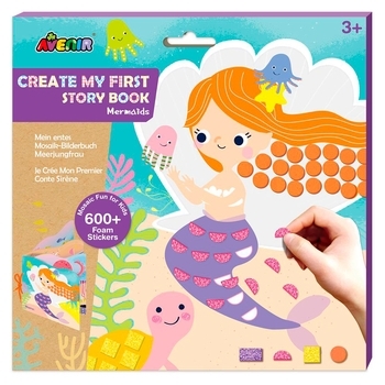 Набор для творчества Avenir Русалки, аппликация-мозаика, 600 элементов (CH211591) - Pampik