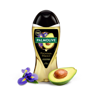 Гель для душу Palmolive Розкіш масел з авокадо і екстрактом ірису, 250 мл - Pampik - 2