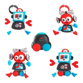 Розвиваючий музичний килимок Yookidoo Роболенд (40128) - Pampik - 3