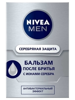 Бальзам після гоління Nivea Men Срібний захист, 100 мл - Pampik - 2