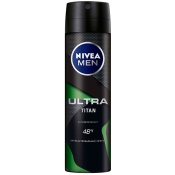 Дезодорант антиперспирант Nivea Men Ultra Titan с антибактериальным эффектом, 150 мл - Pampik