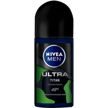 Дезодорант кульковий антиперспірант Nivea Men Ultra Titan з антибактеріальним ефектом, 50 мл - Pampik