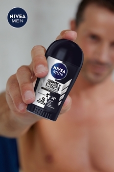 Дезодорант-антиперспірант Nivea Men Чорне і біле Невидимий Original, стик, 40 мл - Pampik - 2