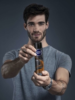 Дезодорант-антиперспірант Nivea Men Ultra Carbon, спрей, 150 мл - Pampik - 2