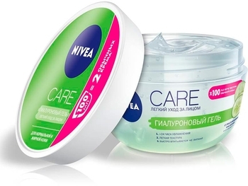 Гиалуроновый гель Nivea Care Увлажняющий, 100 мл - Pampik - 3