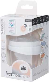 Бутылочка для кормления Nip антиколиковая с силиконовой соской, Крабик, 150 мл (35602) - Pampik - 2