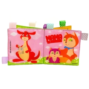 М'яка книжка-іграшка Книжковий хмарочос Мама та малюки - Pampik