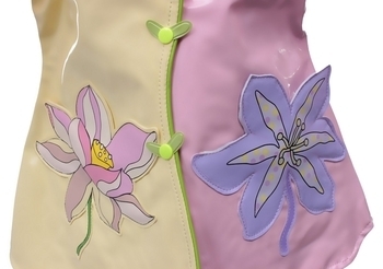 Плащ-дощовик Kidorable Лотос, р. 92-98, рожевий з жовтим (33032) - Pampik - 8