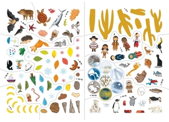 Книга Школа чомучки. Захоплива географія. 117 розвивальних наліпок - Pampik - 4