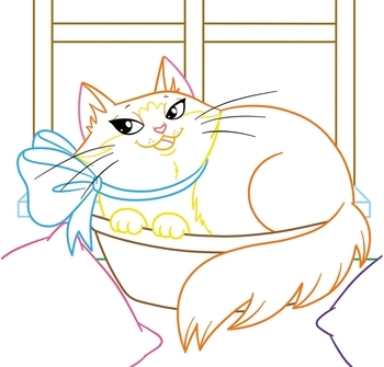 Книга Чарівні розмальовки із секретними візерунками. Котики та песики - Pampik - 2