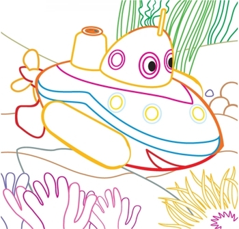 Книга Чарівні розмальовки із секретними візерунками. Кораблі - Pampik - 3