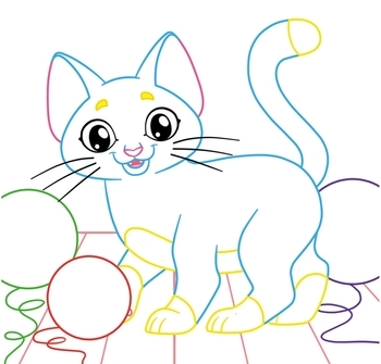 Книга Чарівні розмальовки із секретними візерунками. Котики та песики - Pampik - 3