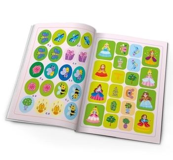 Книга Школа креативного дозвілля. Принцеси. 40 наліпок - Pampik - 4