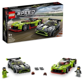 Конструктор LEGO Speed Champions Aston Martin Valkyrie AMR Pro та Vantage GT3 (76910) - Pampik - 3