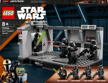Конструктор LEGO Star Wars Атака Темного піхотинця (75324) - Pampik