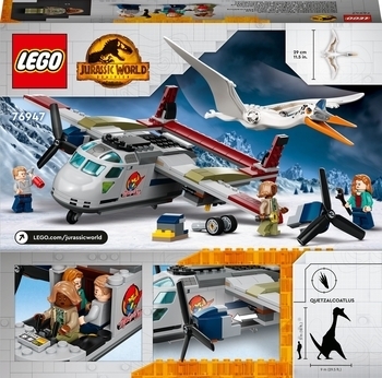 Конструктор LEGO Jurassic World Напад кетцалькоатля на літак (76947) - Pampik - 3