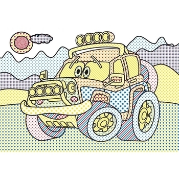 Чарівні водяні розмальовки. Машинки (F00024617) - Pampik - 3