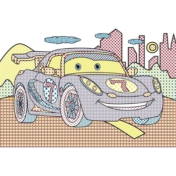 Чарівні водяні розмальовки. Машинки (F00024617) - Pampik - 2