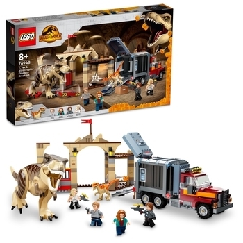 Конструктор LEGO Jurassic World Втеча тиранозавра і атроцираптора (76948) - Pampik - 2