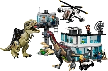Конструктор LEGO Jurassic World Напад гіганотозавра та теризинозавра (76949) - Pampik - 4