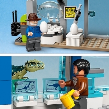 Конструктор LEGO Jurassic World Напад гіганотозавра та теризинозавра (76949) - Pampik - 7
