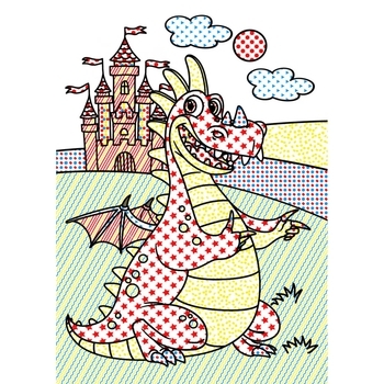 Чарівні водяні розмальовки. Дракони (F00025053) - Pampik - 2