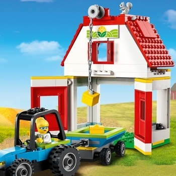Конструктор LEGO City Farm Тварини на фермі та у хліві (60346) - Pampik - 8